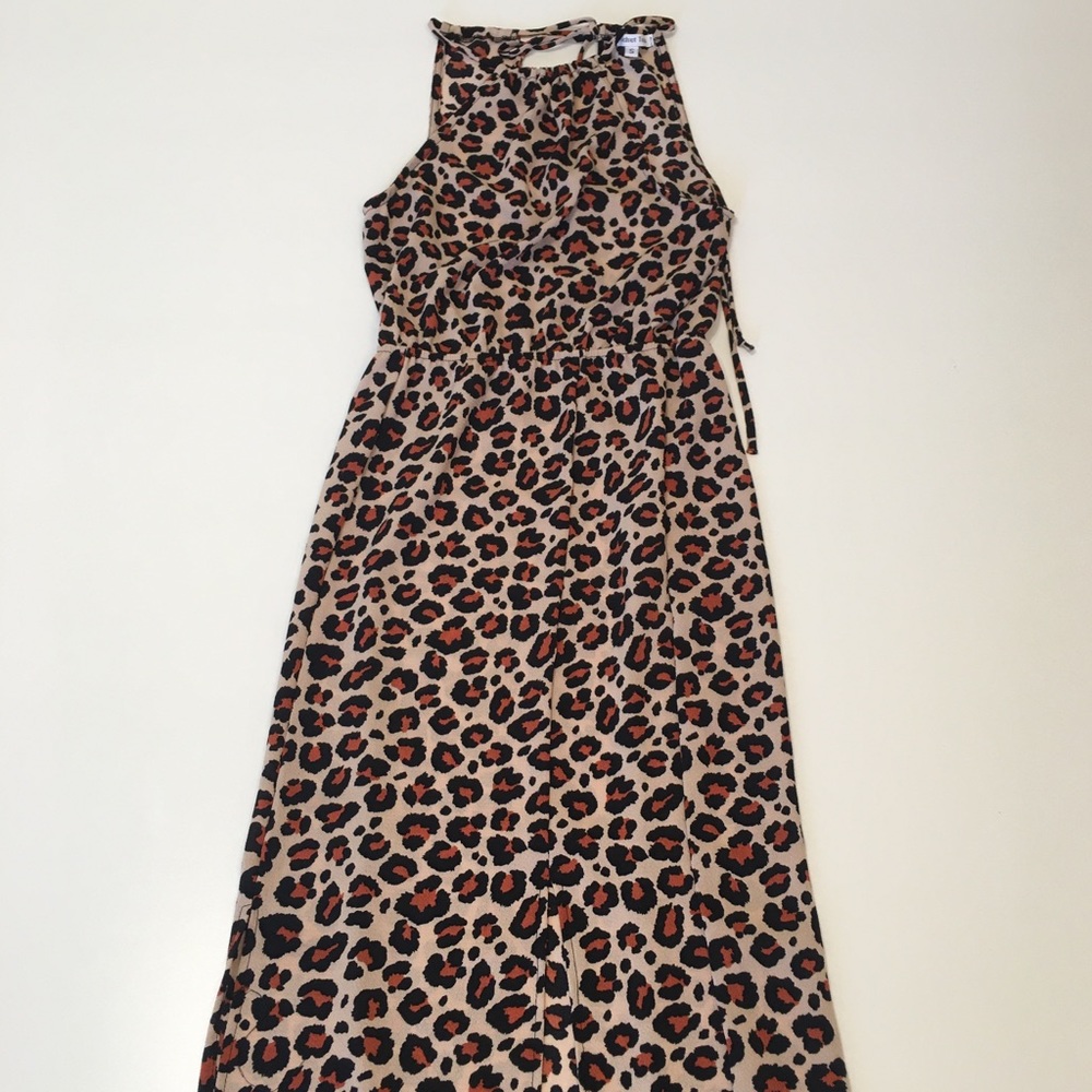 NWOT Velvet Torch maxi animal print  dress…